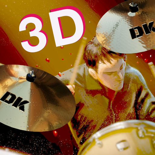 drumknee 3d drums drum set