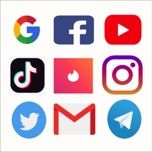 all social media in one app