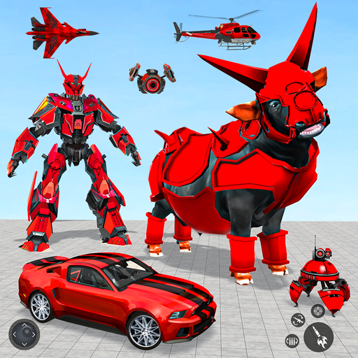 bull robot car game robot game