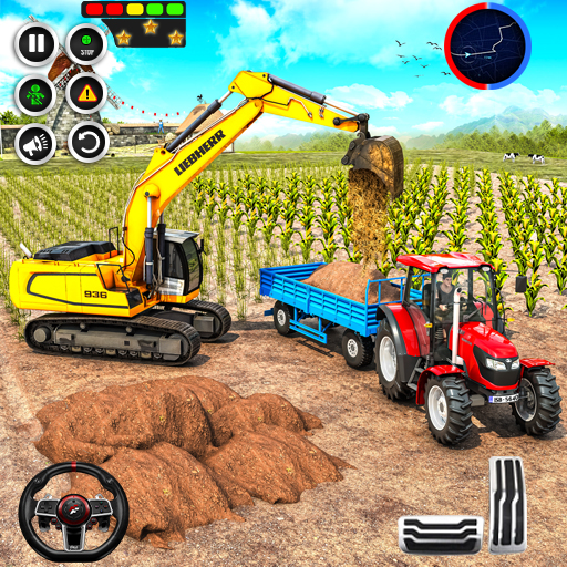 farming games tractor driving