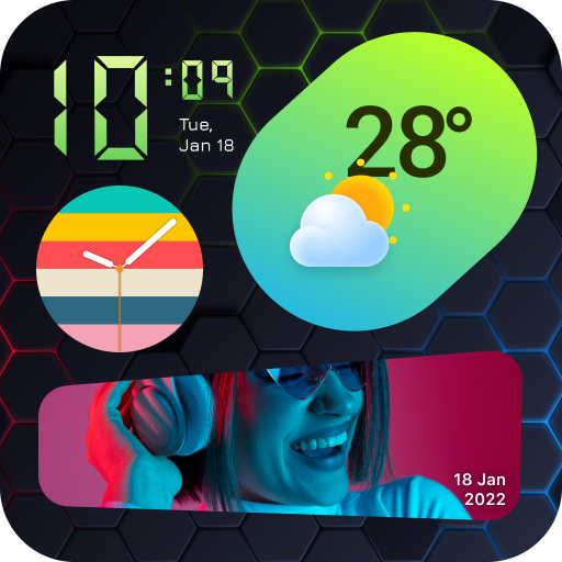 widget ios16 live wallpaper