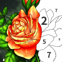 art number coloring color by number