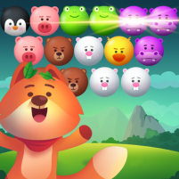 bubble shooter animal world