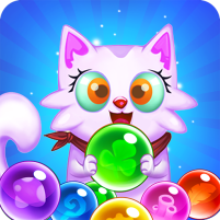 bubble shooter cat pop game