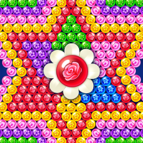bubble shooter flower games