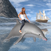 dolphin transport passenger beach taxi simulator