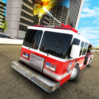 fire engine city rescue firefighter truck games