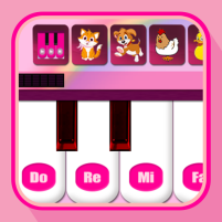 kids pink piano