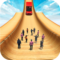 mega ramp car jumping games 3d