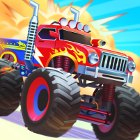 monster truck games for kids