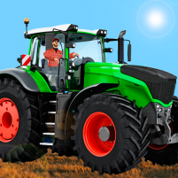 real tractor modern farming 3d