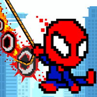 rope pixel master rescue hero