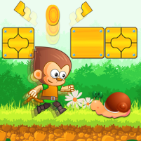 super kong jump monkey bros banana forest tale