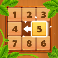 wooden number jigsaw