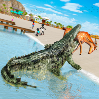 angry crocodile attack game