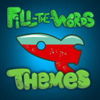 fill the words themes search