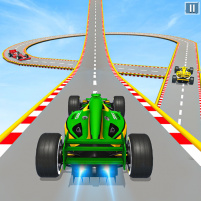 formula car stunts car games