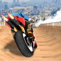 impossible mega ramp bike stunts bike stunt games