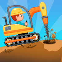 kids construction builder game