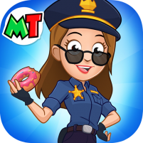 my town police games for kids