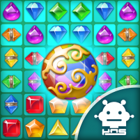 paradise jewel match 3 puzzle