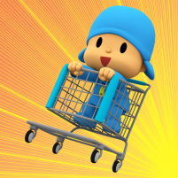 pocoyo run fun cartoon jump