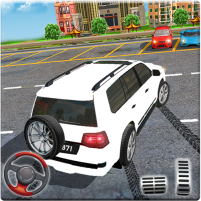 prado car driving car games