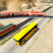 train vs bus racing scaled