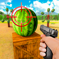 watermelon shooter fruit shoot