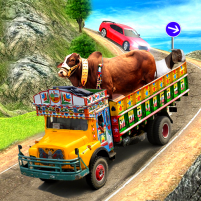 animal truck transport driving simulator game 3d