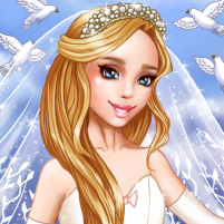 cinderella wedding dress up