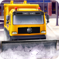 city truck snow cleaner