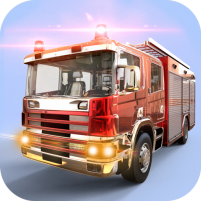 fire truck driving rescue game