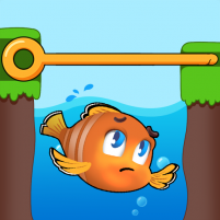 fish pin water puzzle