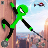 flying stickman rope hero game scaled