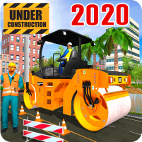 front loader highway road construction builder2020