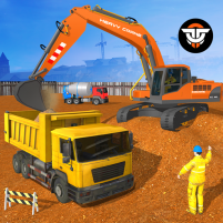 heavy excavator construction