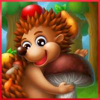 hedgehogs adventures story with logic games