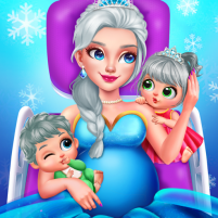 ice princess mommy baby twins