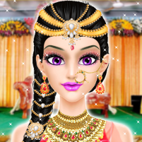 indian girl wedding salon