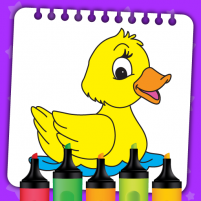 kids coloring book paint coloring games for kids