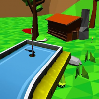 minigolf retro style