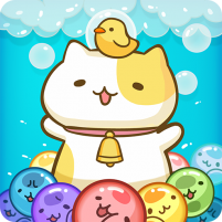 mitchirineko bubble shooter game