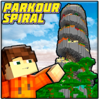 spiral parkour maps levels