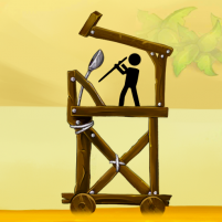 the catapult stick man throw