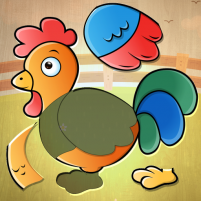 toddler kids puzzle game animals