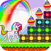 unicorn dash attack 2 neon lights unicorn games