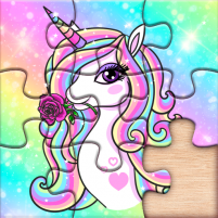 unicorn puzzles game for girls