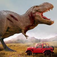 wild dinosaur hunting clash 3d