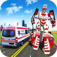 ambulance robot city rescue game